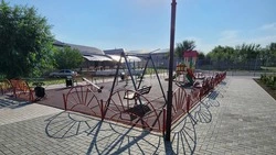 Места для общественного отдыха благоустроили в селе Петровского округа