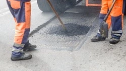 Ямочный ремонт проходит в Петровском округе