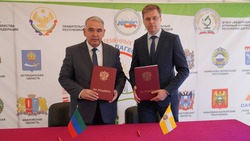 Аграрии Ставрополья и Дагестана заключили соглашение о сотрудничестве