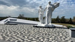 Обновлённый монумент открыли в ставропольском селе 