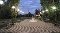 В селе на Ставрополье капитально обновили сквер 