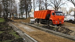 Центр села Донская Балка преобразили благодаря губернаторской программе