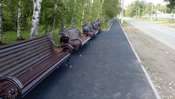 Пешеходные дорожки обустроили в четырёх сёлах Петровского округа в 2025 году