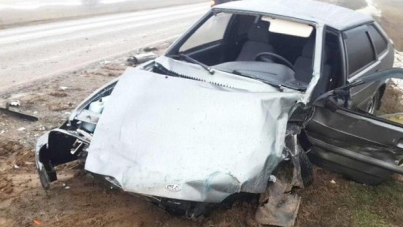 Житель Светлограда попал в аварию на территории Калмыкии