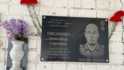 Мемориальные доски в память об участниках СВО установили в Петровском округе