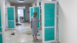 Ремонт одного крыла участковой больницы завершили в ставропольском селе