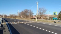 В Петровском округе отремонтировали 2 километра дороги