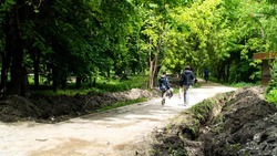 Зону отдыха благоустраивают в ауле Малый Барханчак