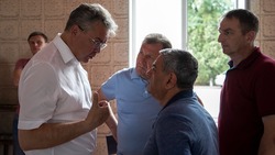 Губернатор Владимиров посетил Антрацит с рабочим визитом