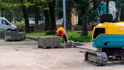 Общественную зону у детской музыкальной школы обновили в селе Константиновском