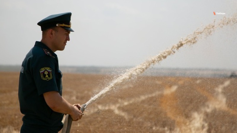 13 пожаров потушили за прошлые сутки в Петровском округе