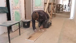 В районной больнице на Ставрополье продолжается капитальный ремонт