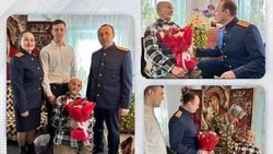 Сотрудники СК в Петровском округе поздравили ветерана с Днём защитника Отечества