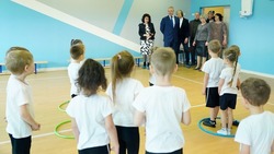 Глава Ставрополья принял участие в открытии нового детского сада в Михайловске 