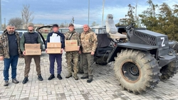 Газовые печки и самоходную машину направили бойцам СВО из Ставропольского края